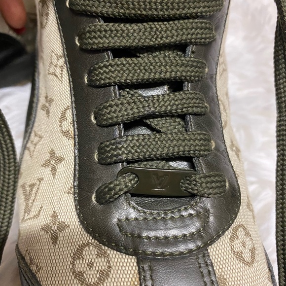 Louis Vuitton monogram Idylle canvas monogram sneakers - Picture 8 of 11